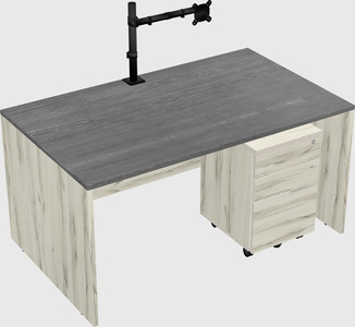 Rectangular desk
