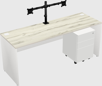 Rectangular desk