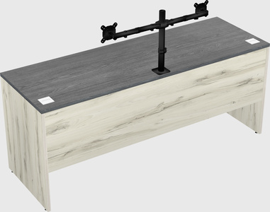 Rectangular desk