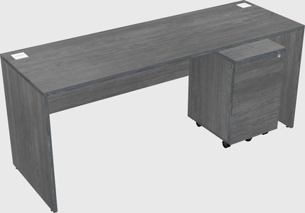 Rectangular desk