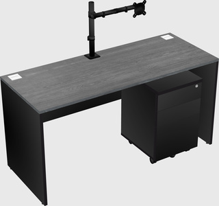 Rectangular desk