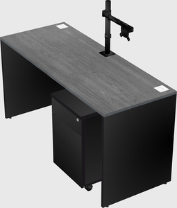 Rectangular desk