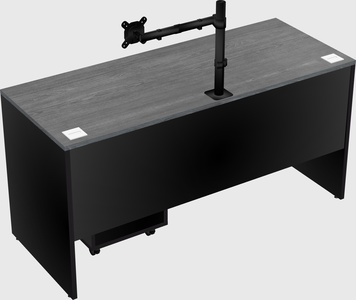 Rectangular desk