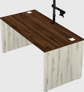 Rectangular desk