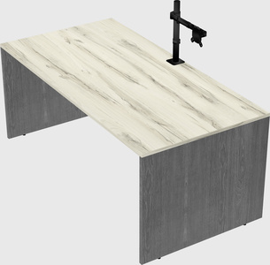 Rectangular desk