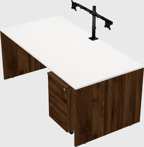 Rectangular desk
