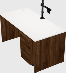 Rectangular desk