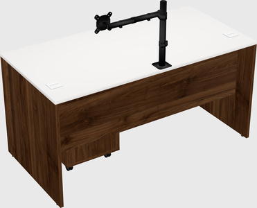 Rectangular desk