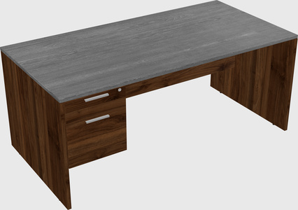 Rectangular desk