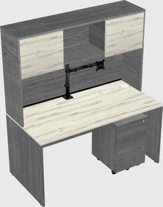 Rectangular desk