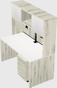 Rectangular desk