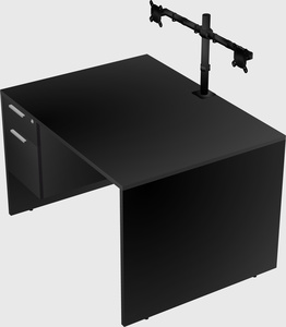 Rectangular desk