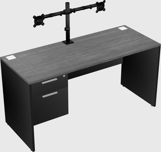 Rectangular desk