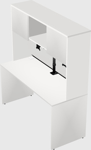 Rectangular desk