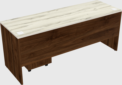 Rectangular desk