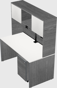Rectangular desk