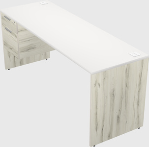 Rectangular desk