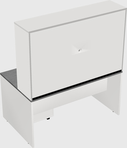 Rectangular desk