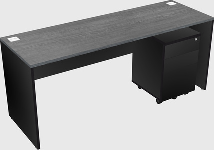 Rectangular desk