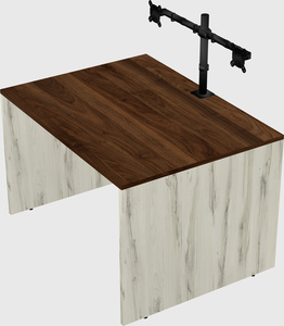 Rectangular desk