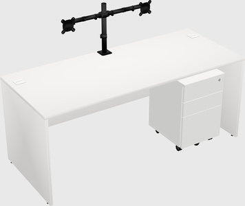 Rectangular desk