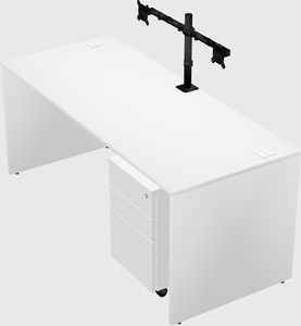 Rectangular desk