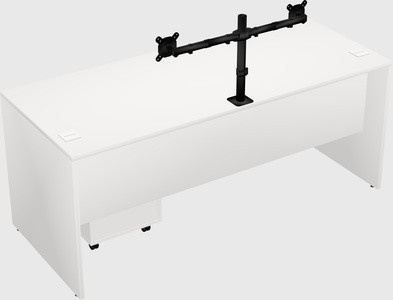 Rectangular desk
