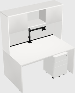 Rectangular desk