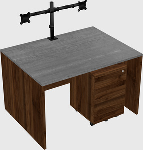 Rectangular desk