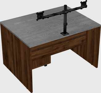 Rectangular desk