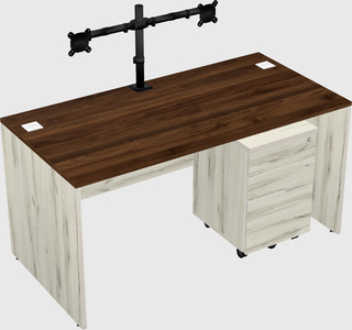 Rectangular desk