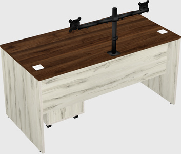 Rectangular desk