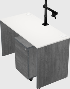 Rectangular desk