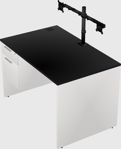 Rectangular desk