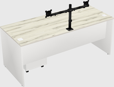 Rectangular desk