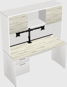 Rectangular desk