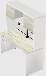 Rectangular desk