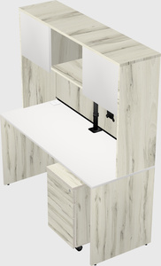 Rectangular desk