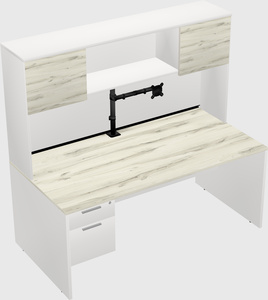 Rectangular desk