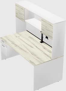 Rectangular desk