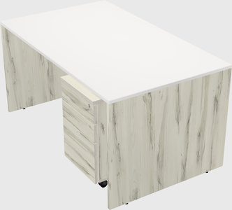 Rectangular desk