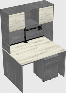 Rectangular desk