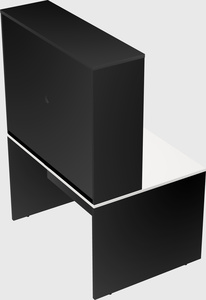 Rectangular desk