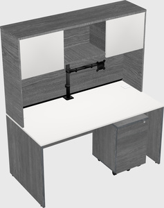 Rectangular desk