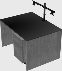 Rectangular desk