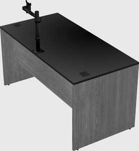 Rectangular desk