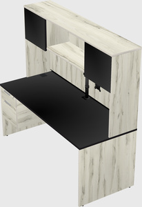Rectangular desk