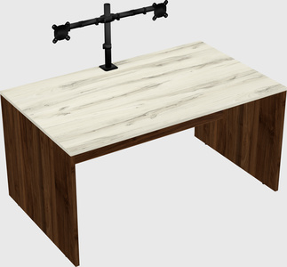 Rectangular desk