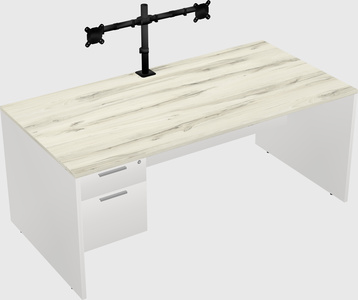 Rectangular desk