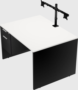 Rectangular desk